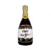 Cross-border new year party decoration: Wine glasses, wine bottles, balloons, happy new year's Day venue decoration: Balloons Specification image